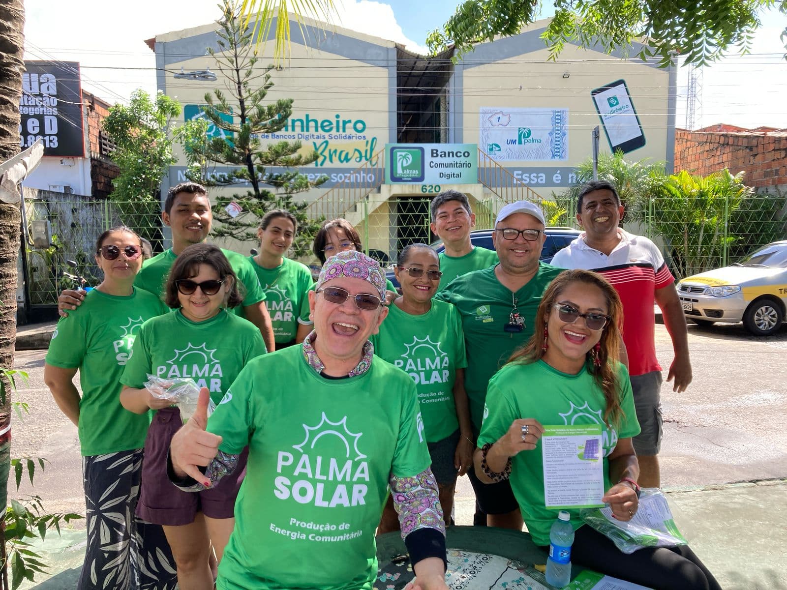 Equipe PalmaSolar do Banco Palmas