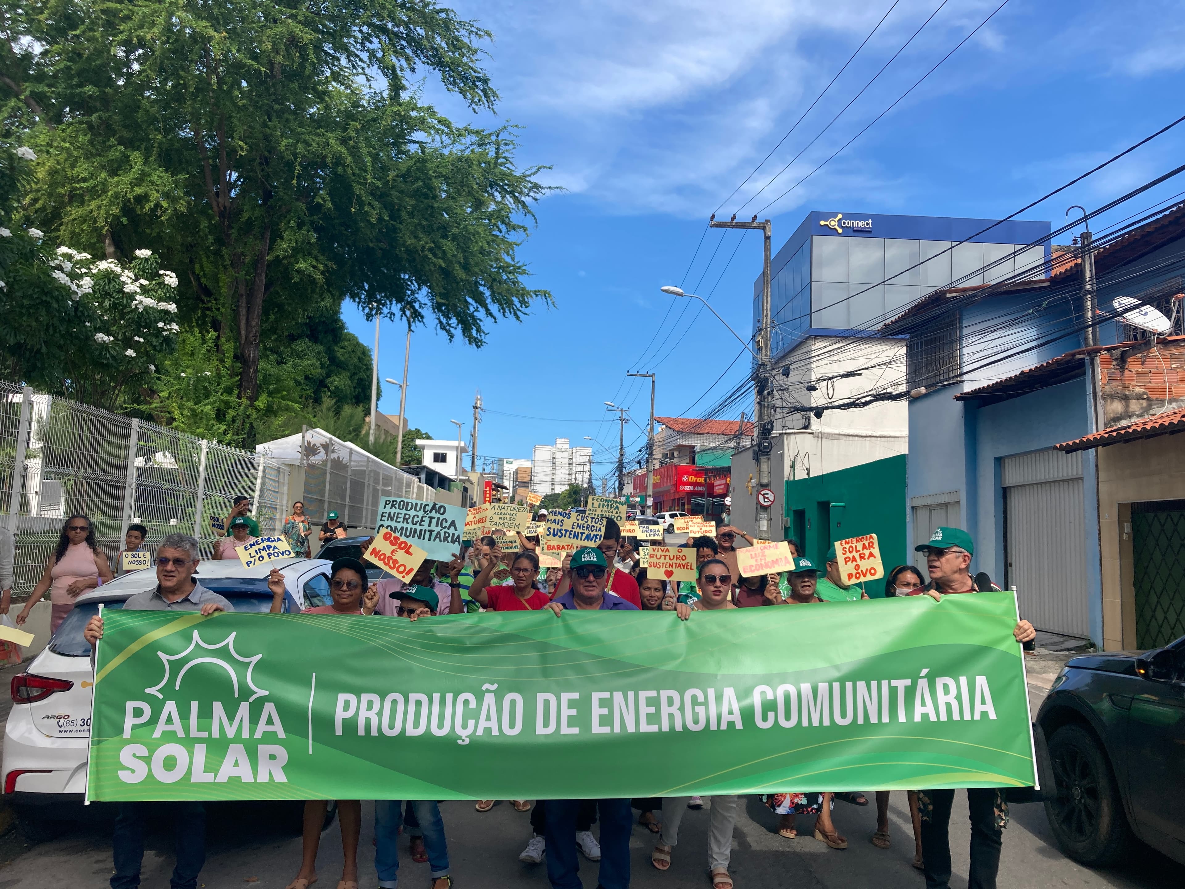 Atividade comunitária do Banco Palmas